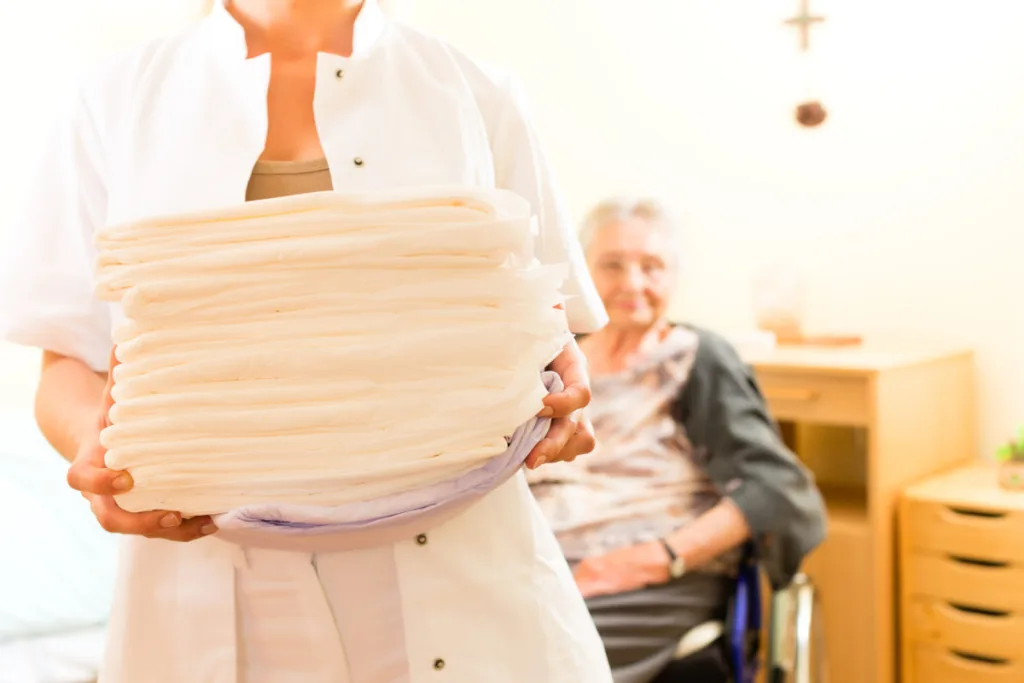 Stallio Outsourcing Comprehensive outsourcing solutions. Young Nurse And Female Senior In Nursing Home